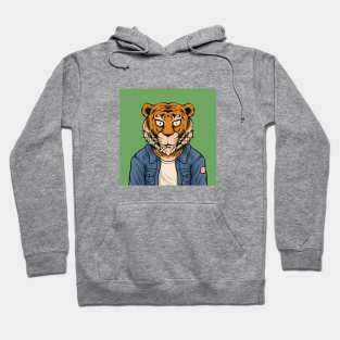 Cute Tiger Tshirt Hoodie